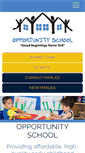 Mobile Screenshot of opportunityschool.com